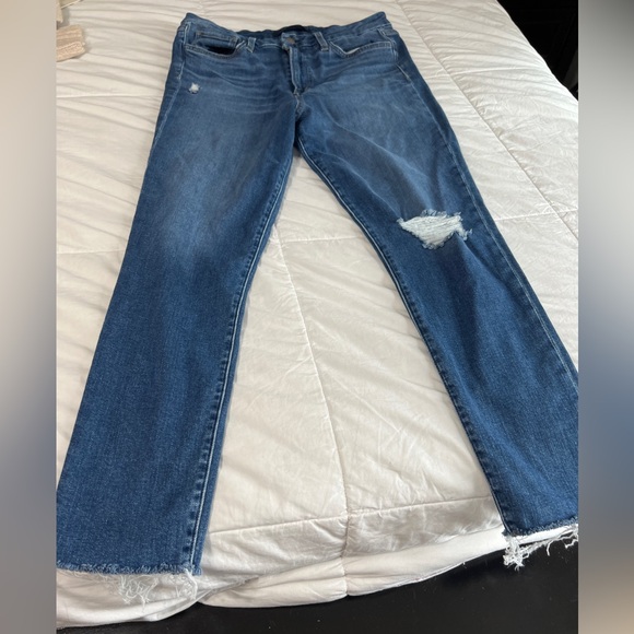 Joe's Jeans Blue Straight Leg Denim - Picture 2 of 6